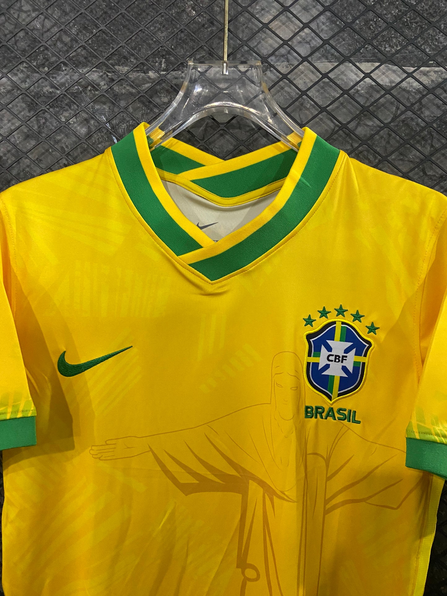 Brazilian Yellow Jesus jersey