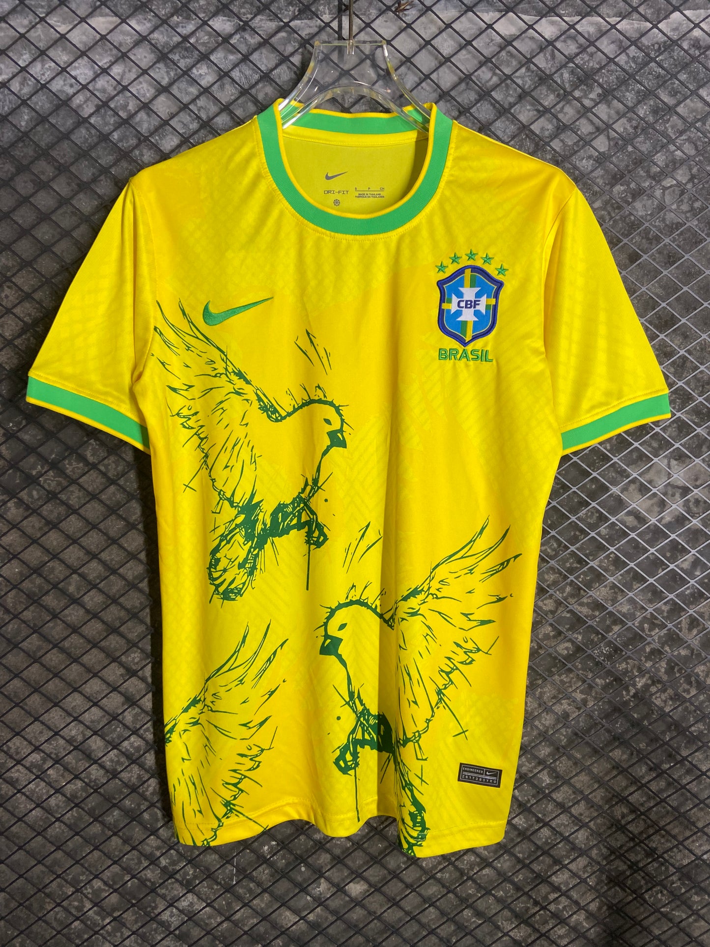 Brazilian Bird Concept jersey yellow