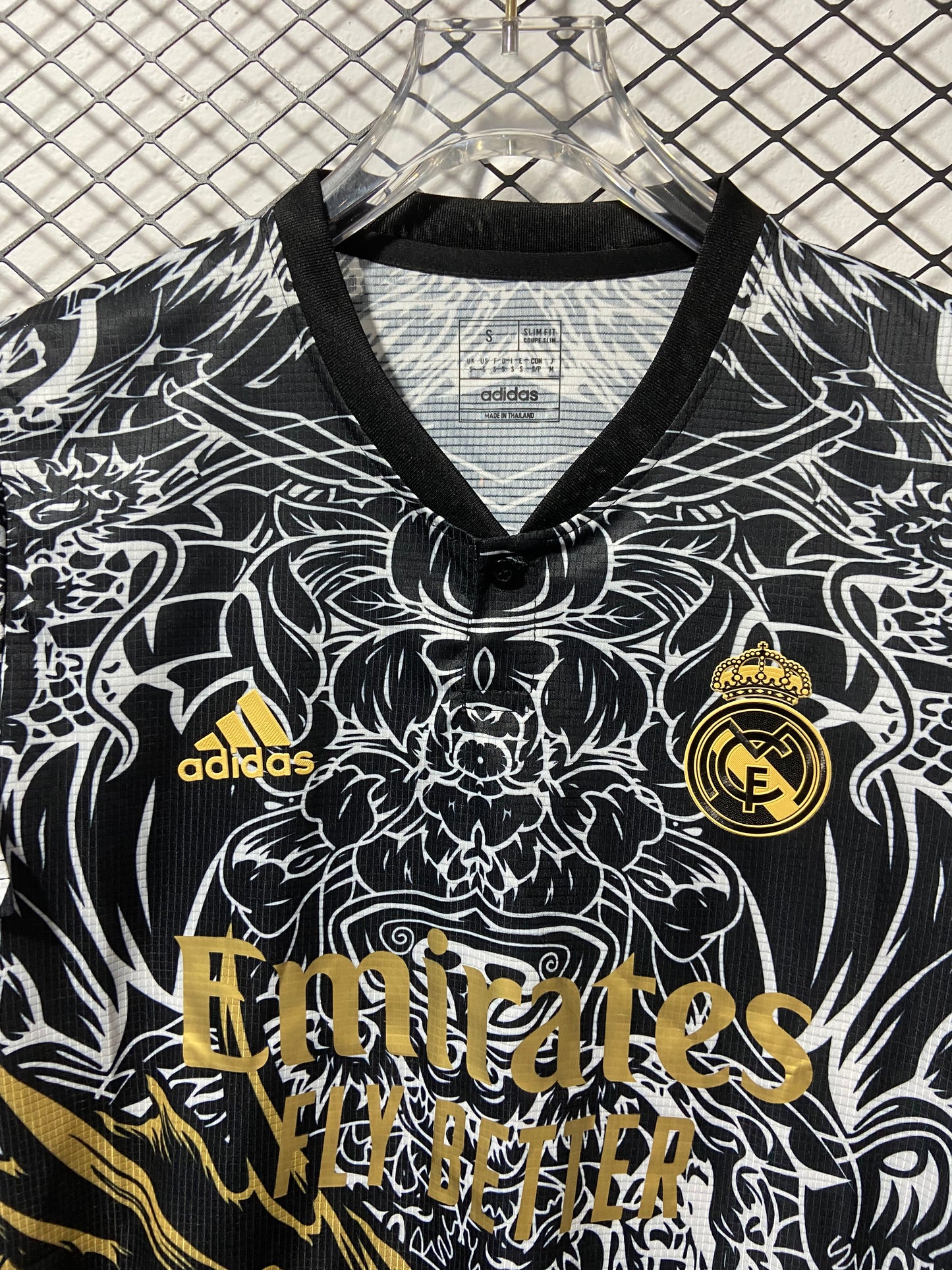 23/24 Real Madrid Black Dragon Special Edition jersey