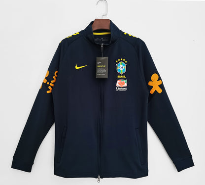 2022/2023 Brazilian navy blue long sleeved jersey