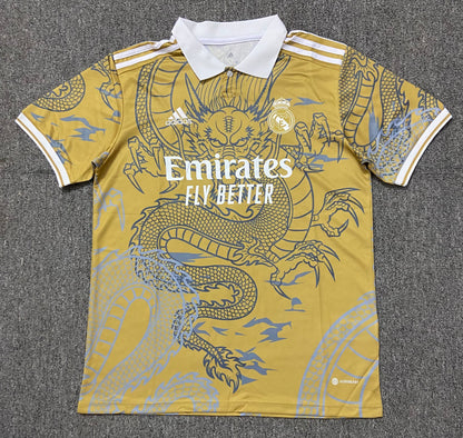 23/24 Real Madrid Golden Dragon jersey