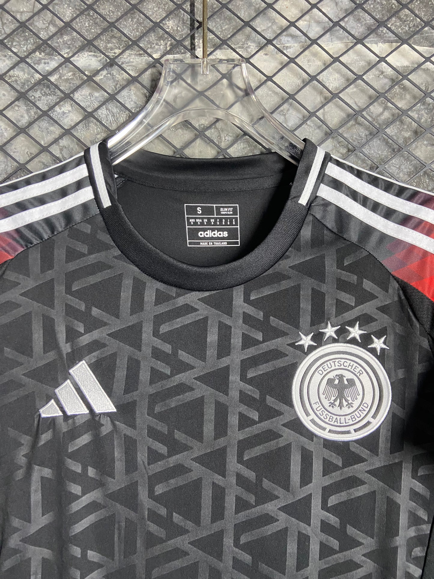 24/25 German pre match training jersey  black