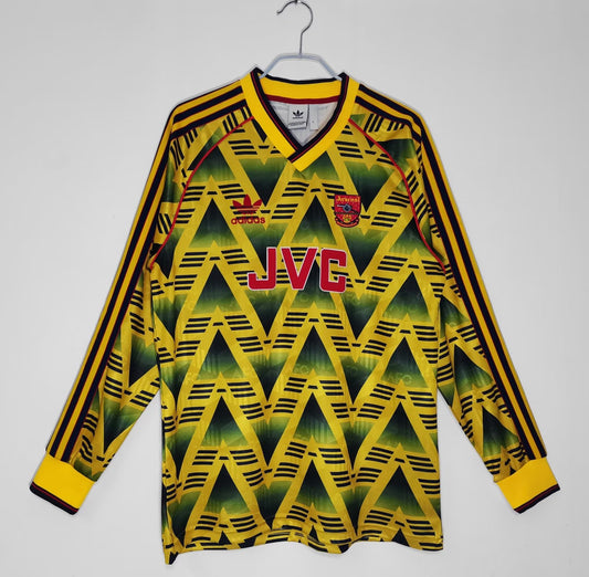 1991/93 Arsenal away long sleeved jersey