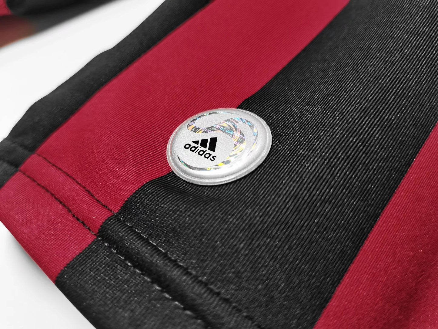 2009/2010 AC Milan home long ball jersey