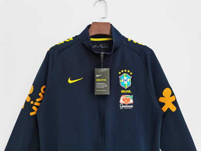 2022/2023 Brazilian navy blue long sleeved jersey