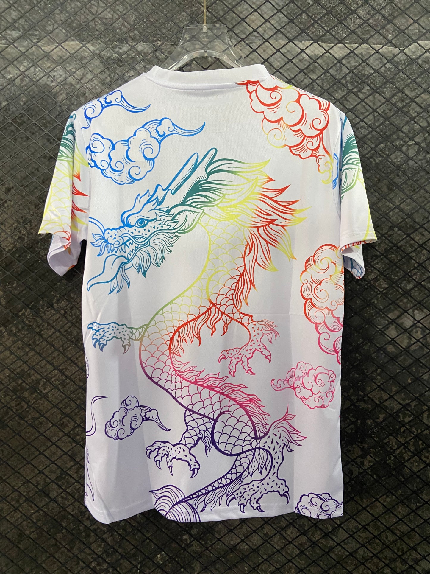 2024 Real Madrid Colored Dragon Shirt White