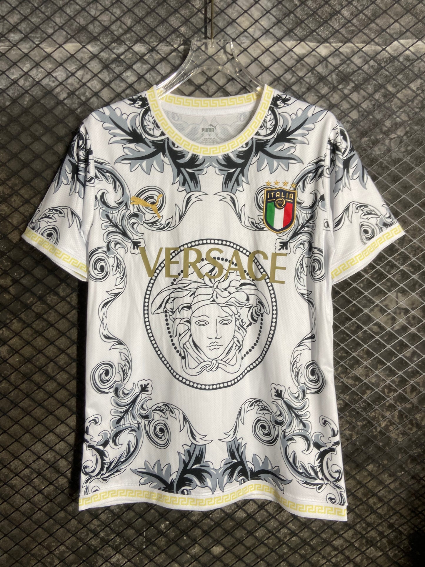 23/24 Italian Versace jersey white