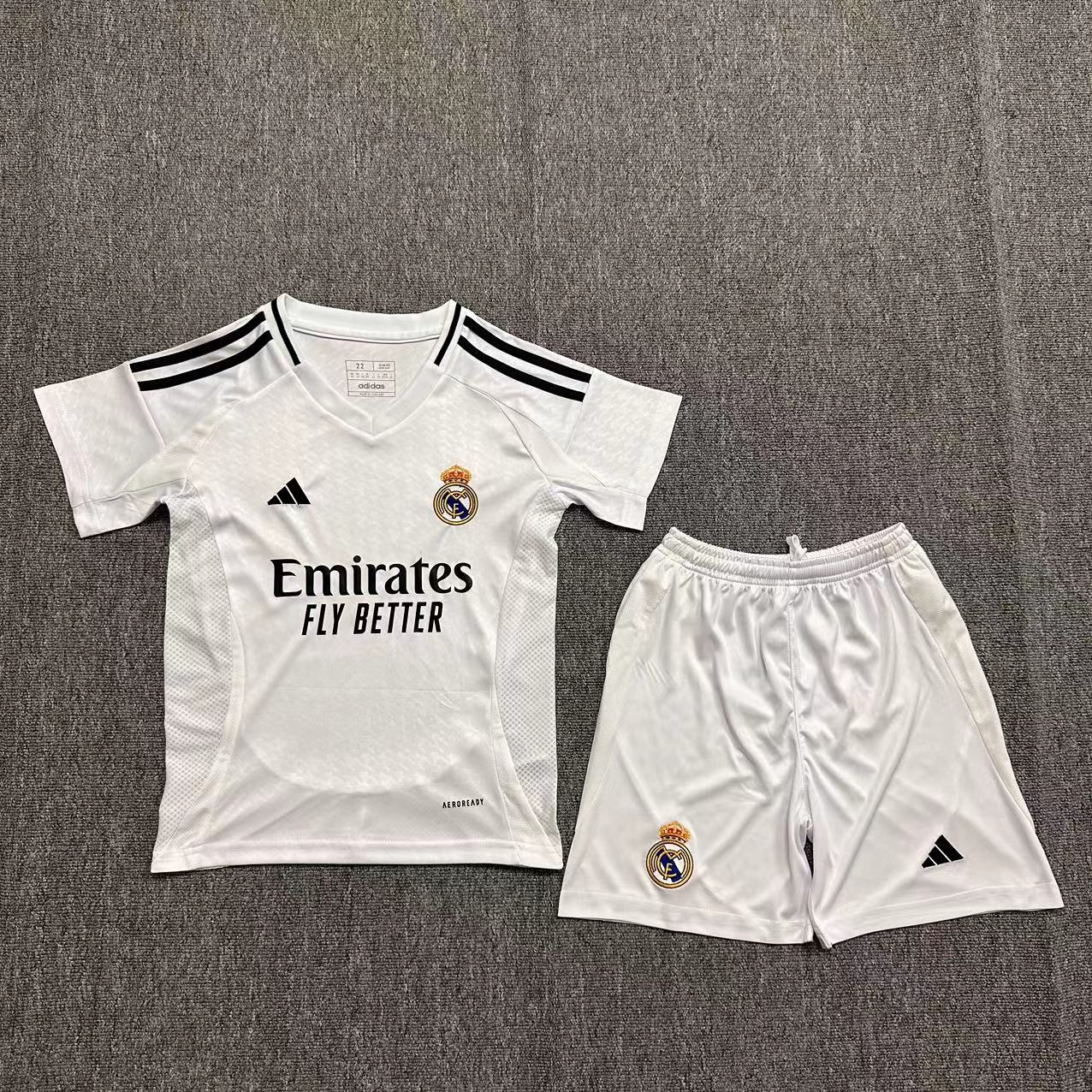 24-25 Real Madrid Home Kids Set