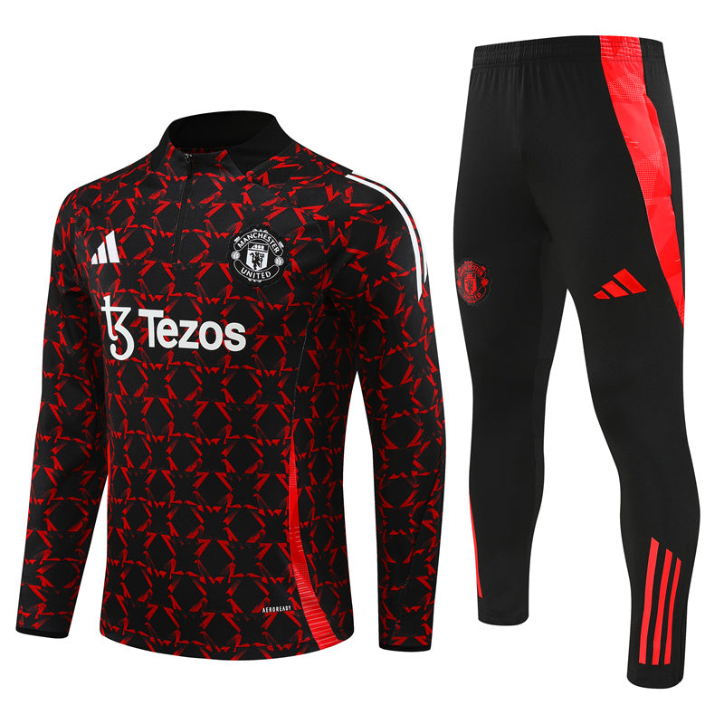 24/25 Manchester United Red and Black Set [Camouflage]