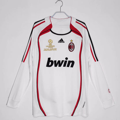 2006/2007 AC Milan away long sleeved jersey