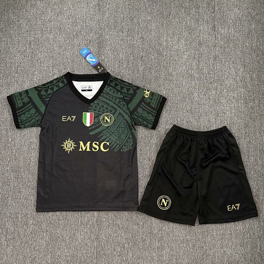 23-24 Napoli Second Away Kids Set