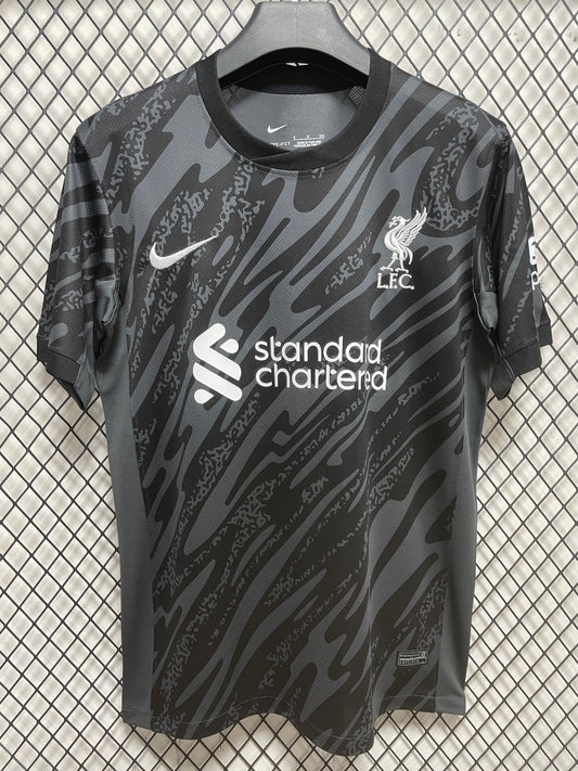 24/25 Liverpool black grey goalkeeper jersey