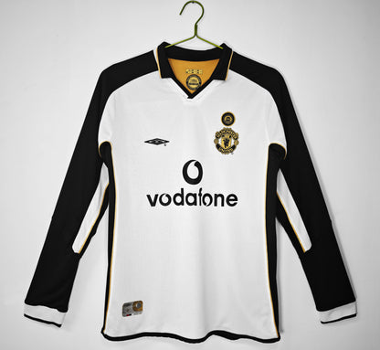 Maillot à manches longues du centenaire de Manchester United 2001/02