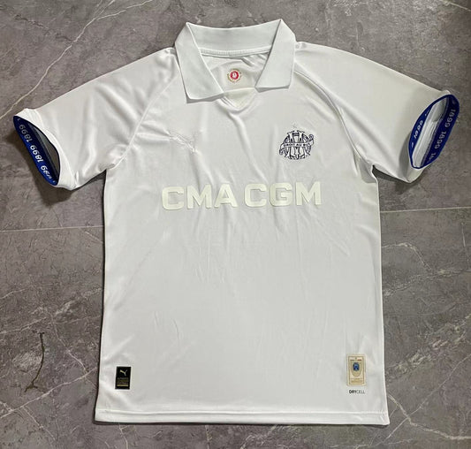 24/25 Marseille 130th Anniversary Commemorative Jersey White