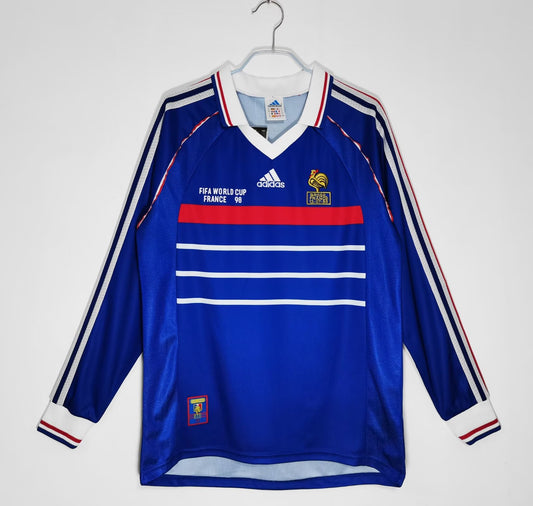 1998 French home long sleeved jersey