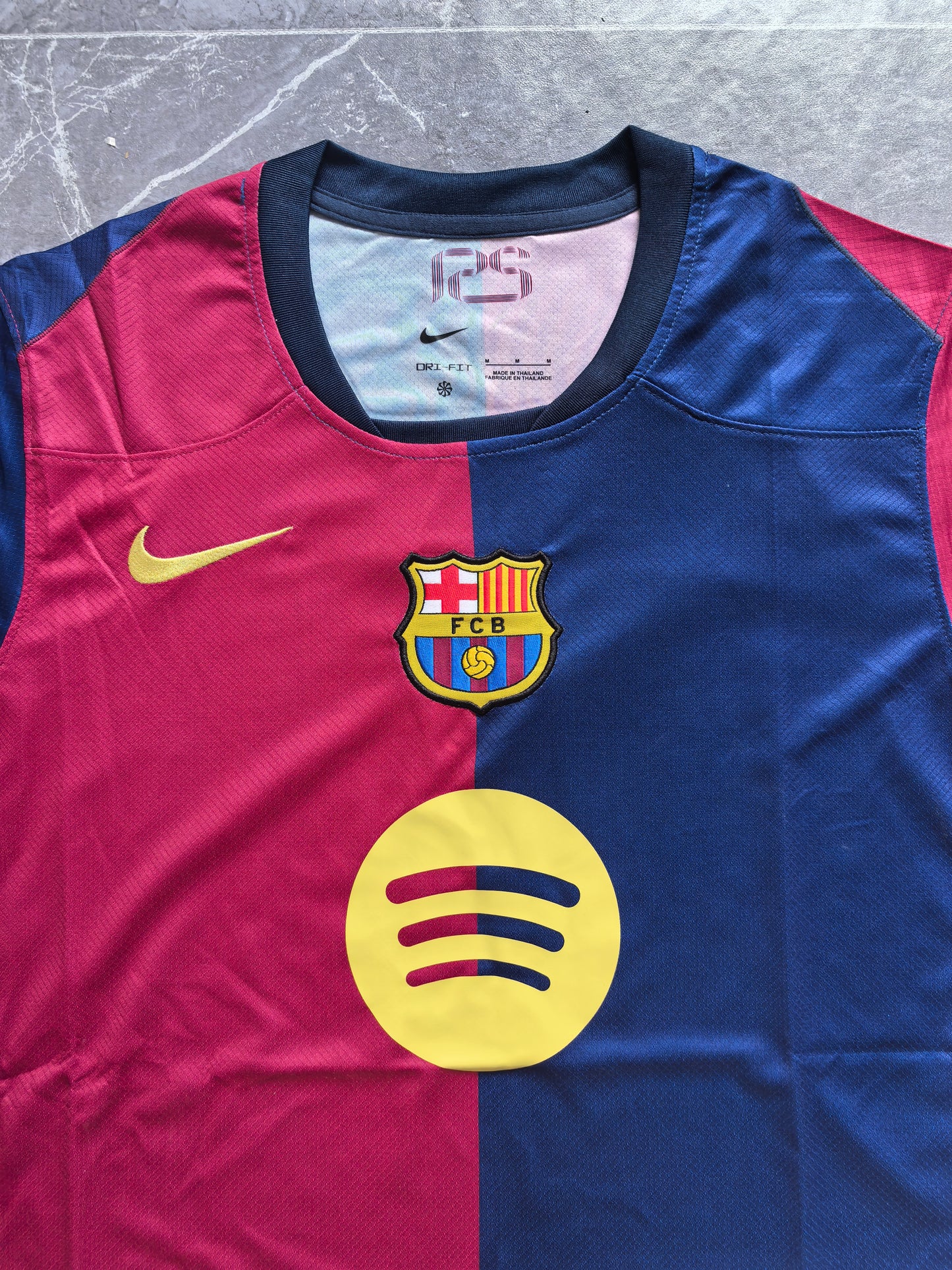 24/25 Barcelona home new advertising jersey