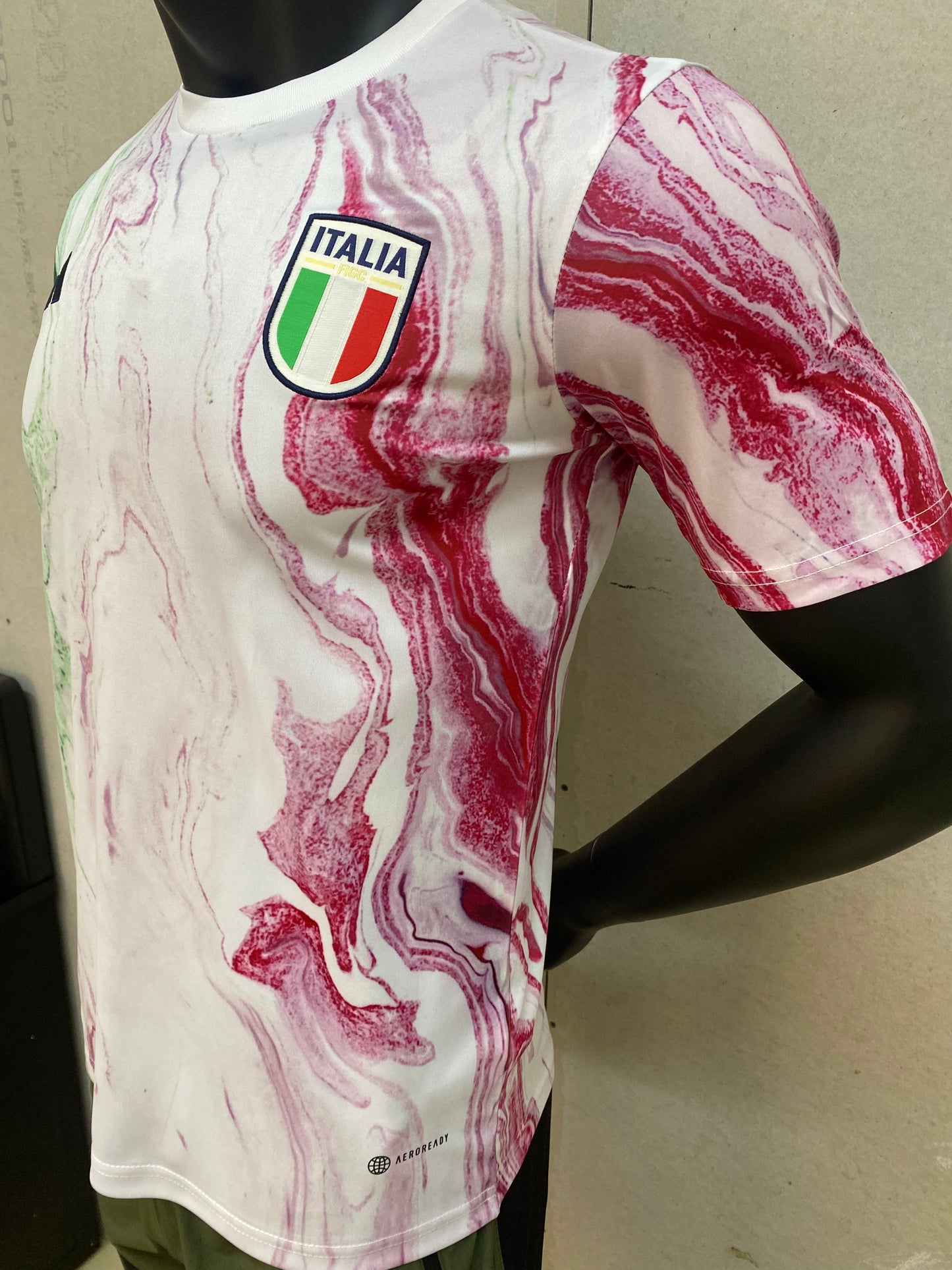 Maillot d'échauffement Italie 23/24