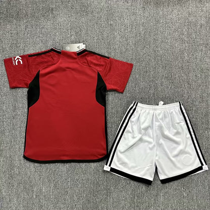 23-24 Manchester United Home Kids Set