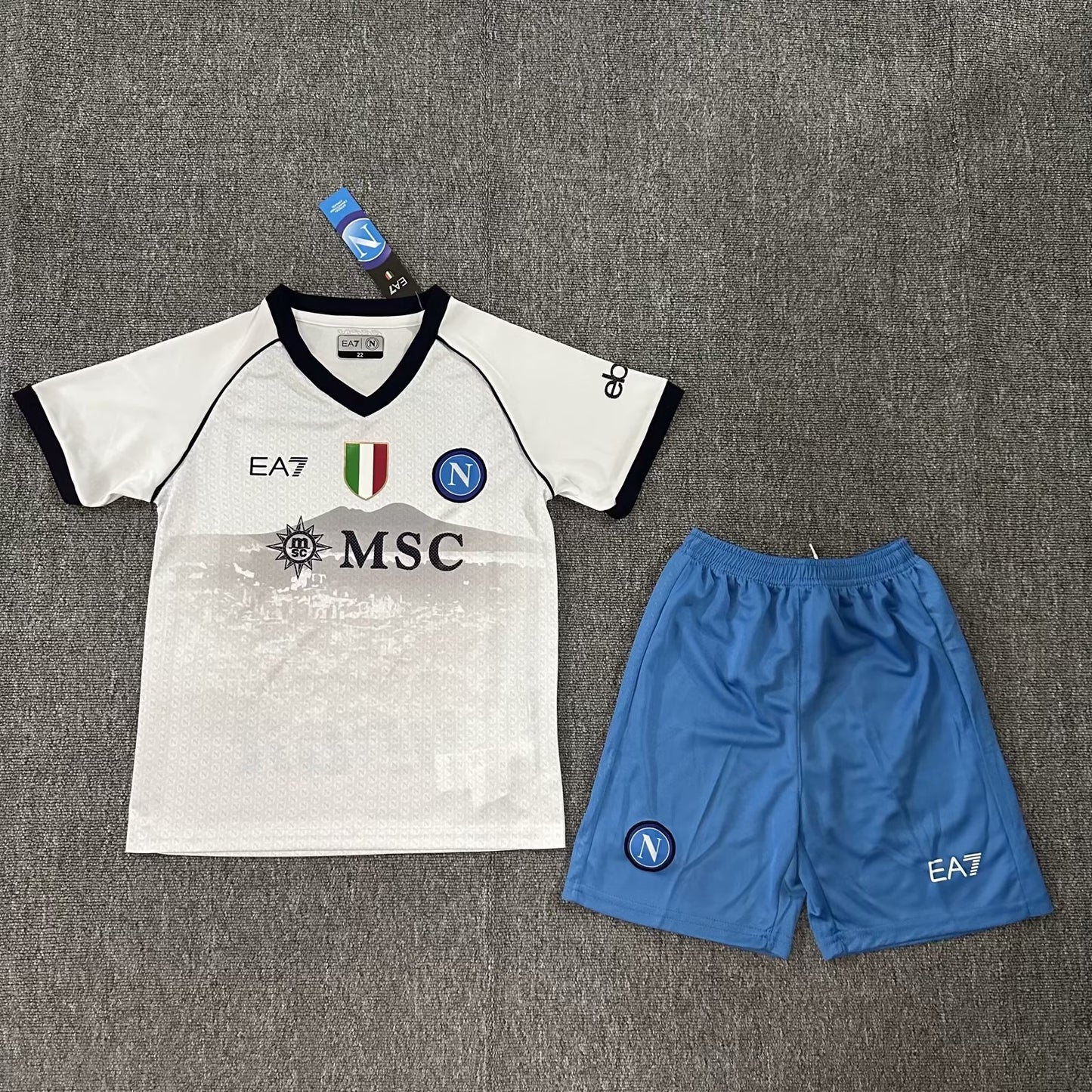 23-24 Napoli away kids set