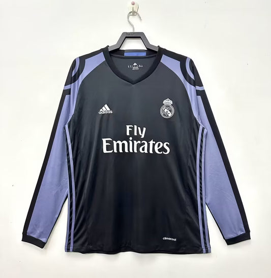 16/17 Real Madrid's second away long sleeved jersey