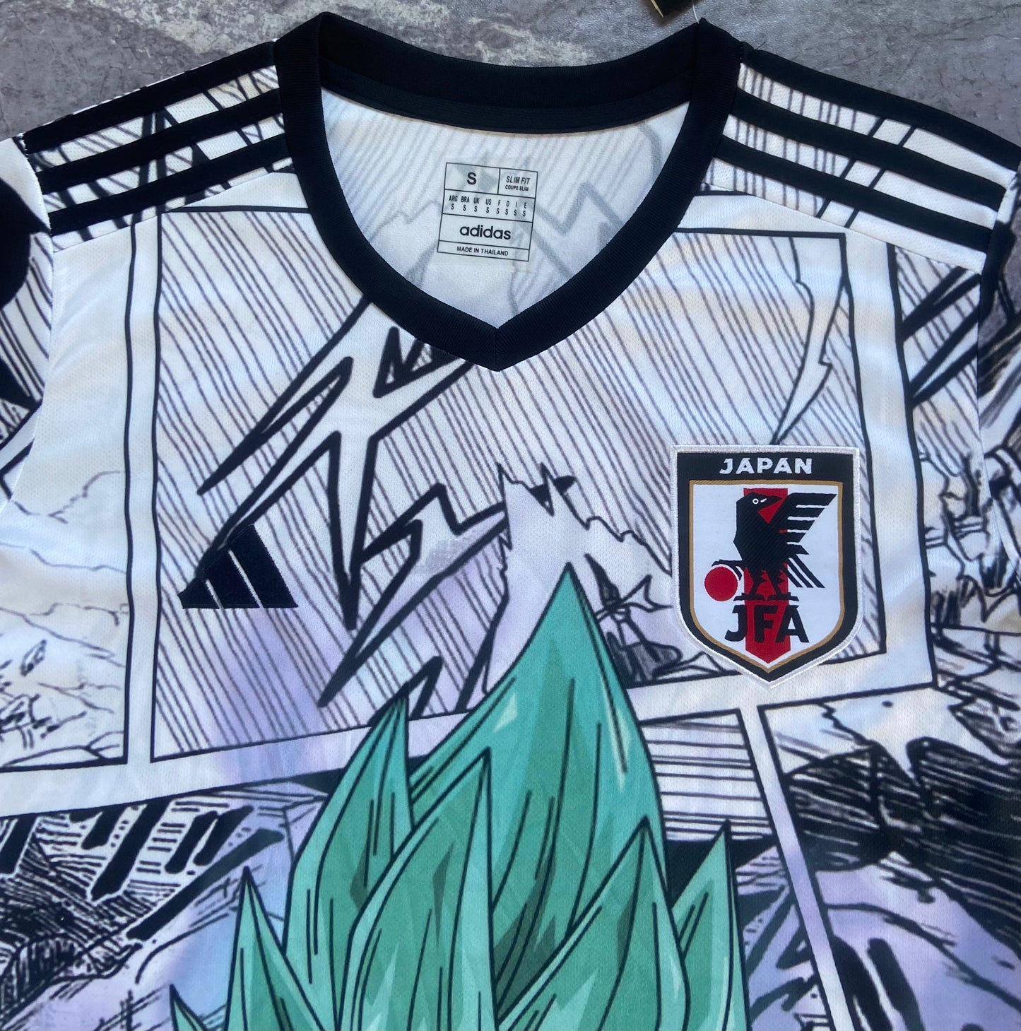 24/25 Japan White Saiyan jersey