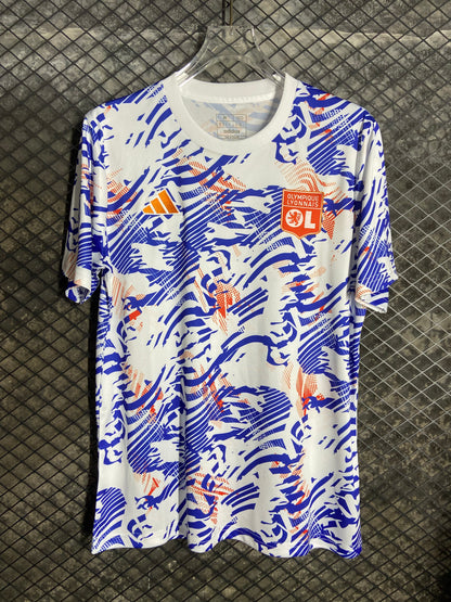 24/25 Lyon pre match training jersey in color