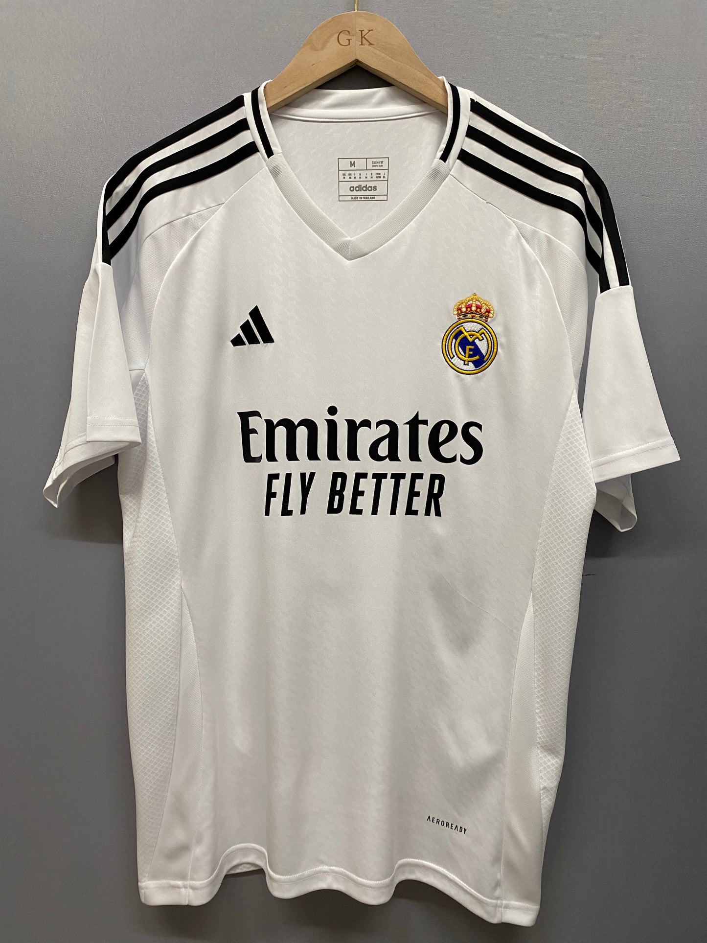 24/25 Real Madrid home jersey