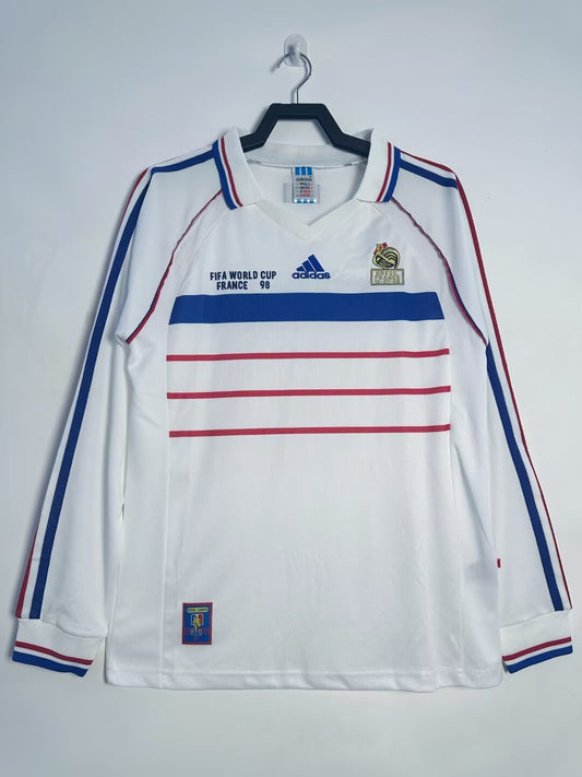 1998 French away long sleeved jersey