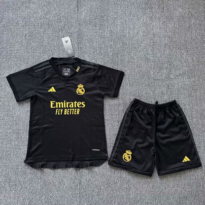 23-24 Real Madrid Second Away Kids Set