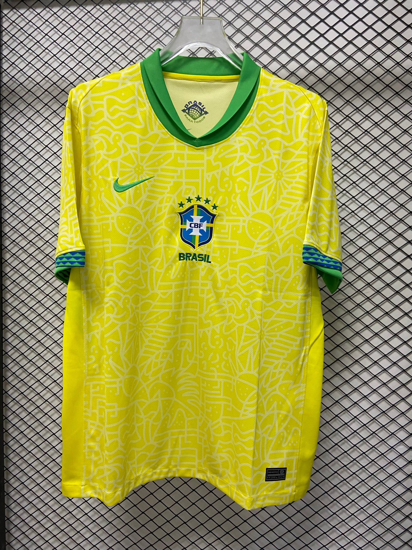 24/25 Brazil home jersey