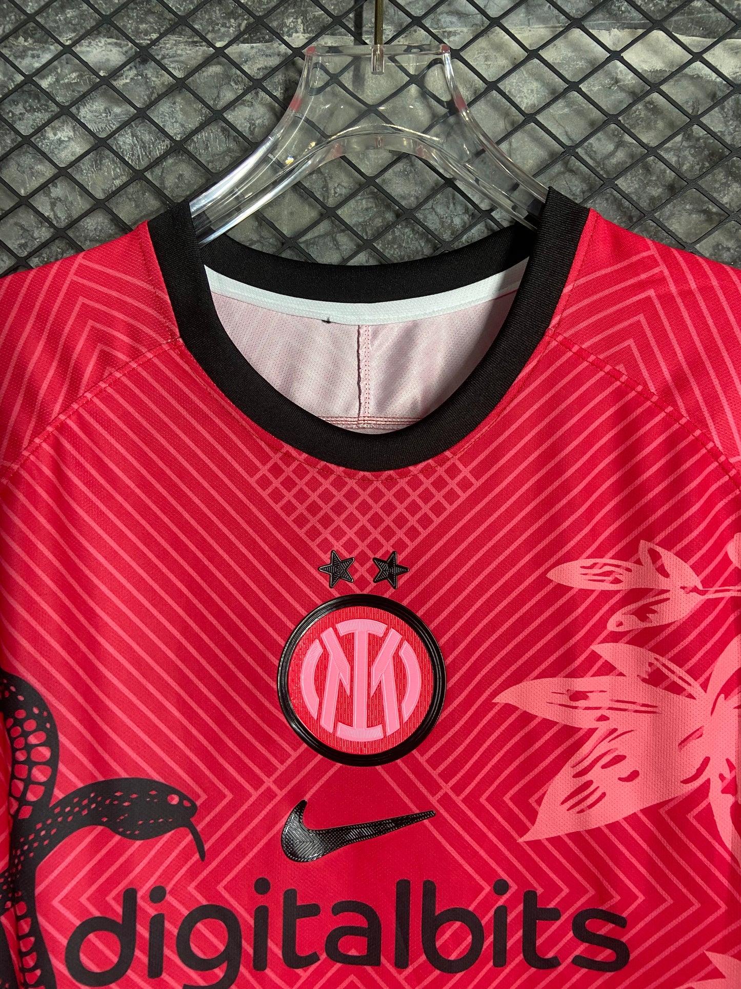 24/25 Inter Milan Double Black Snake Red jersey