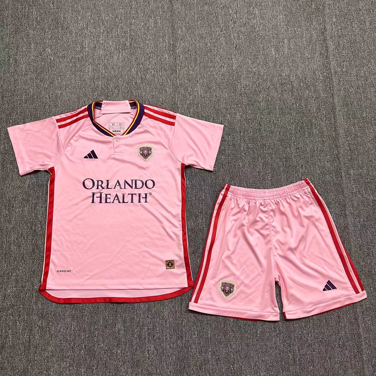 24-25 Orlando City away kids set