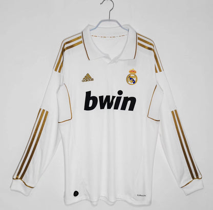 2011/12 Real Madrid home long sleeved jersey