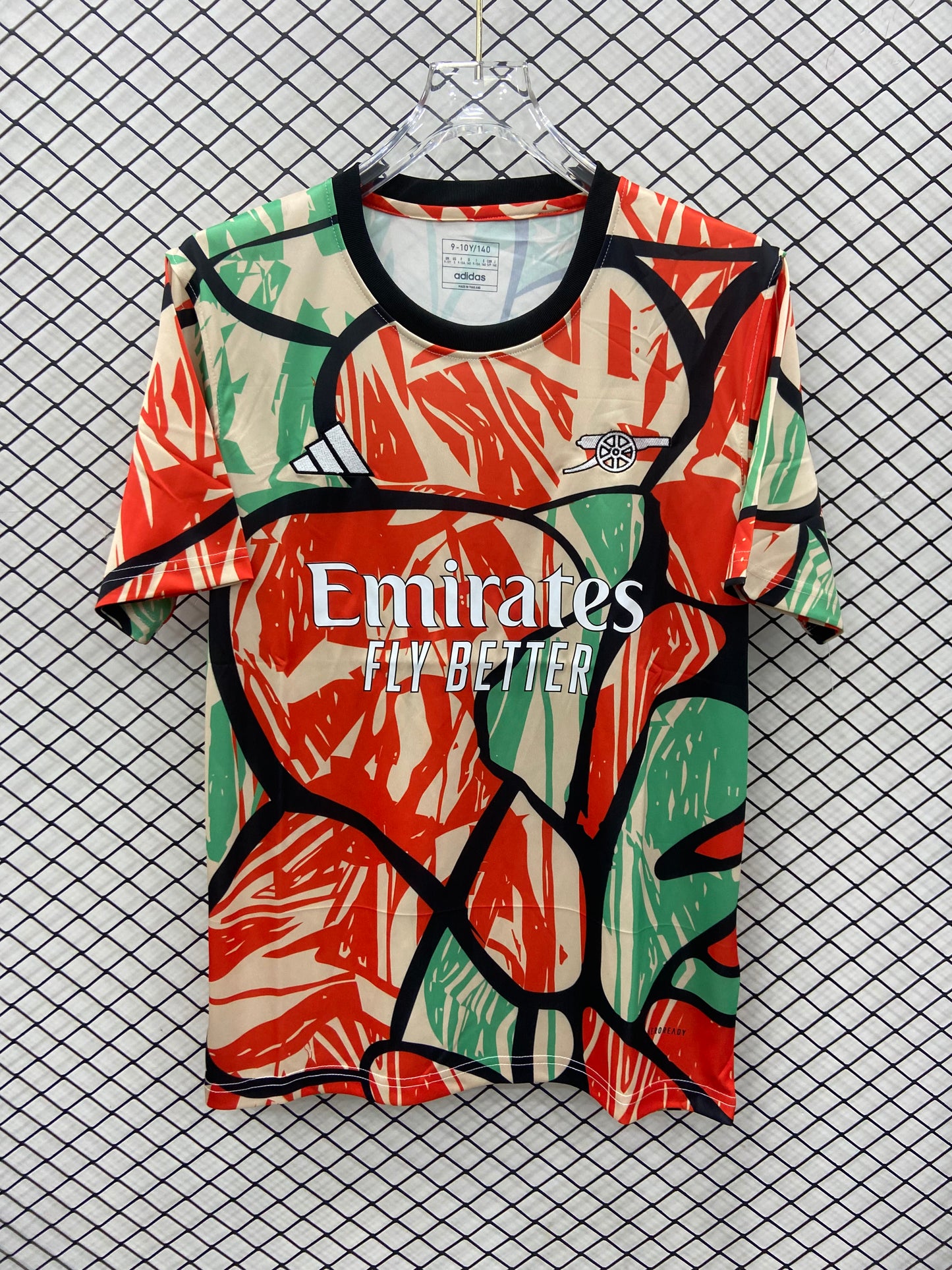 24/25 Arsenal coloured pre-match training kit