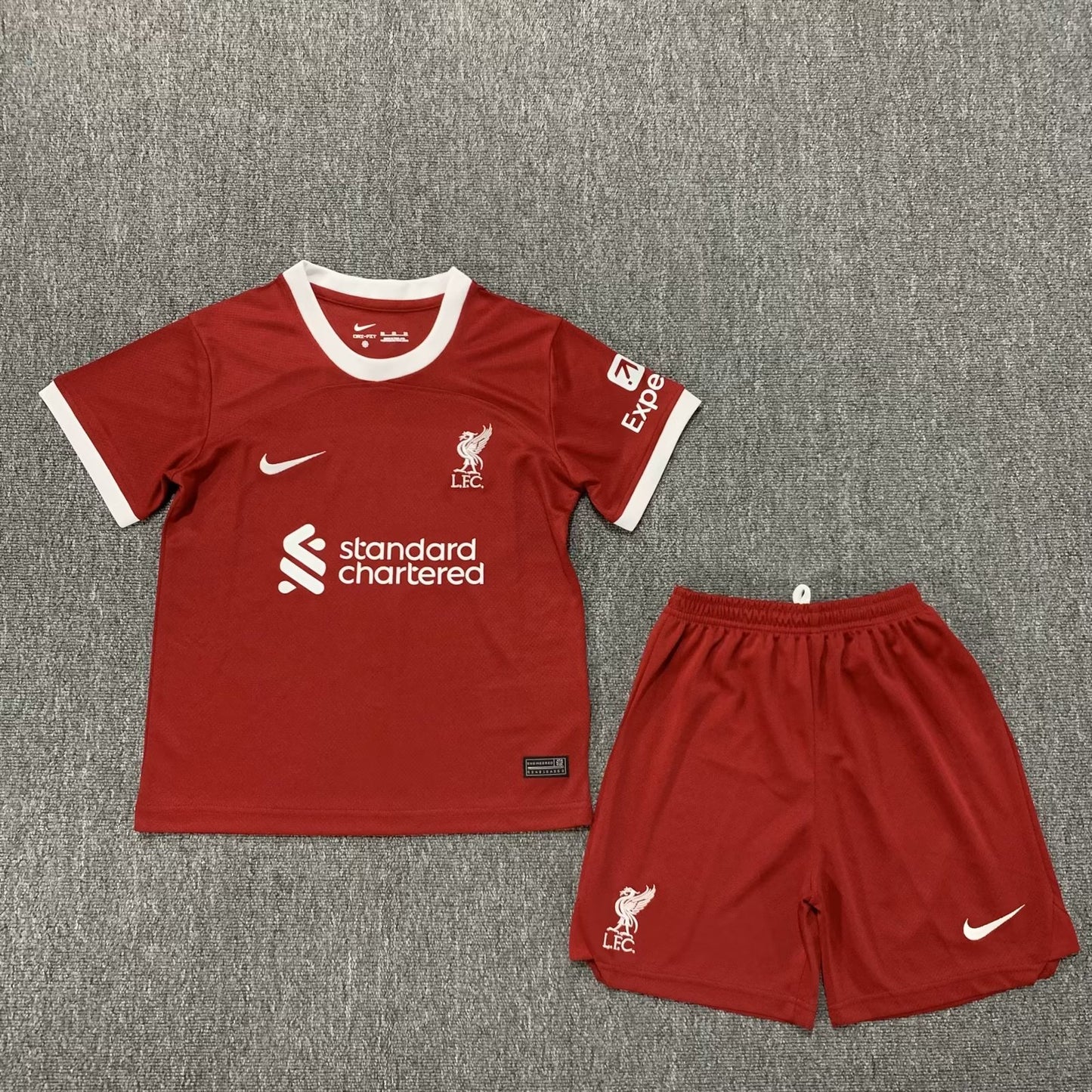 23-24 Liverpool Home Kids Set