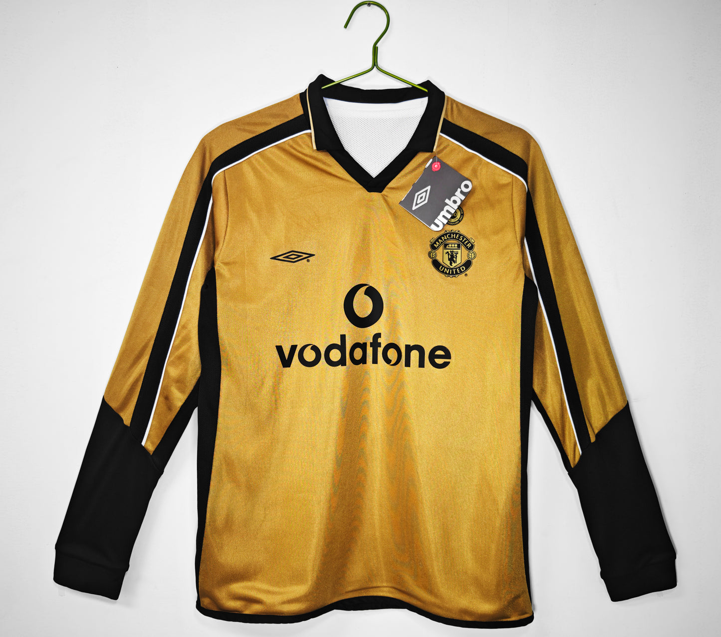 Maillot à manches longues du centenaire de Manchester United 2001/02