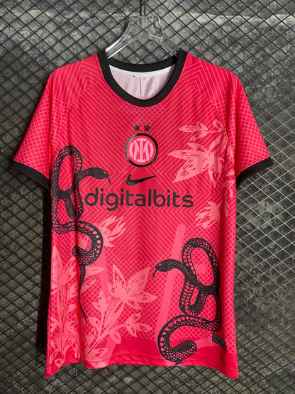 24/25 Inter Milan Double Black Snake Red jersey