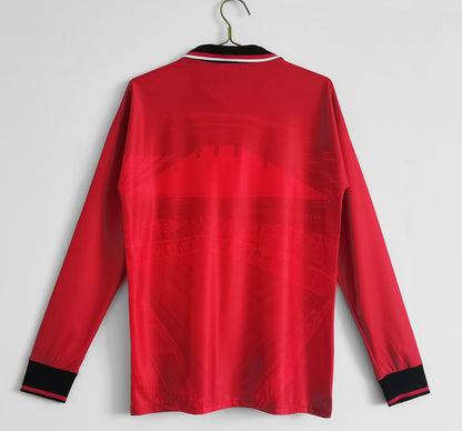 1994/96 Manchester United home long sleeved jersey