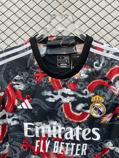 24/25 Real Madrid Colorful Red Dragon Special jersey