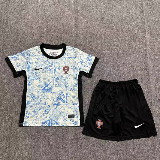 24 Portugal away kids set