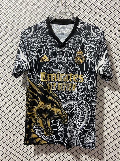 23/24 Real Madrid Black Dragon Special Jersey