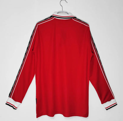 1998/1999 Manchester United home long sleeved jersey