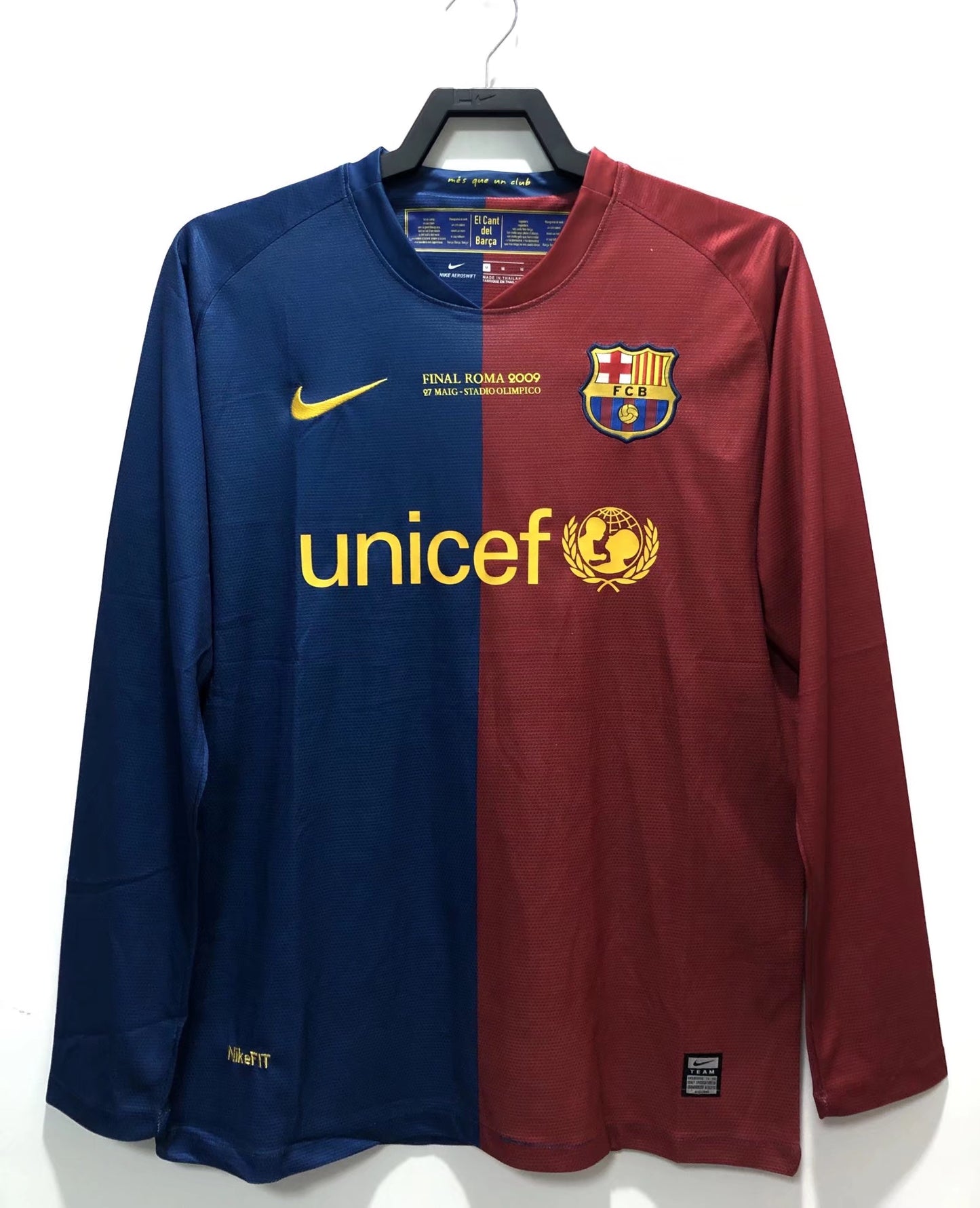 Maillot domicile à manches longues du FC Barcelone 08/09