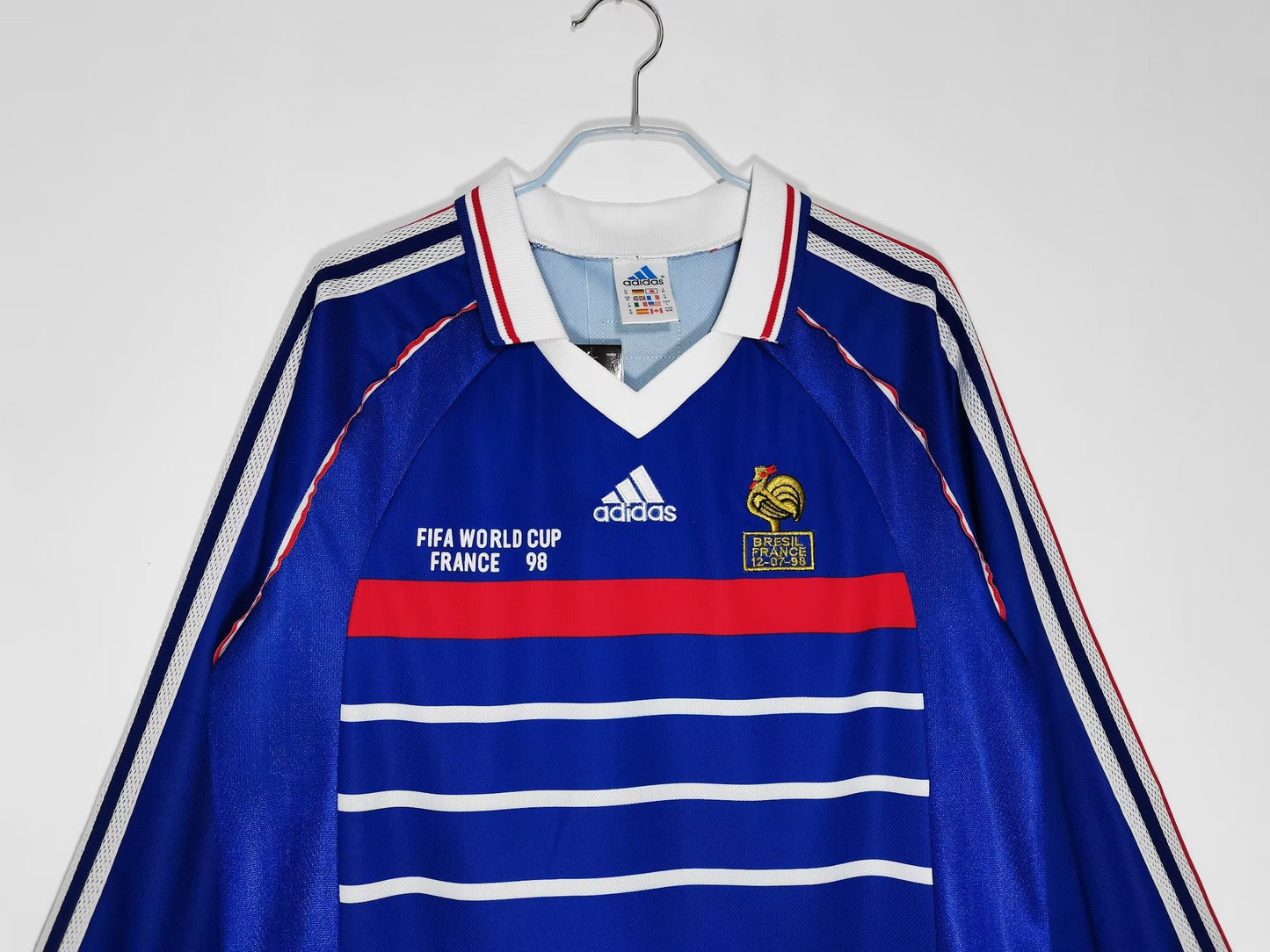 1998 French home long sleeved jersey