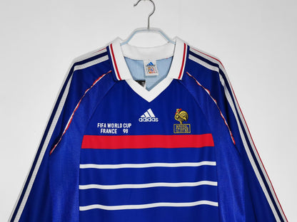 1998 French home long sleeved jersey