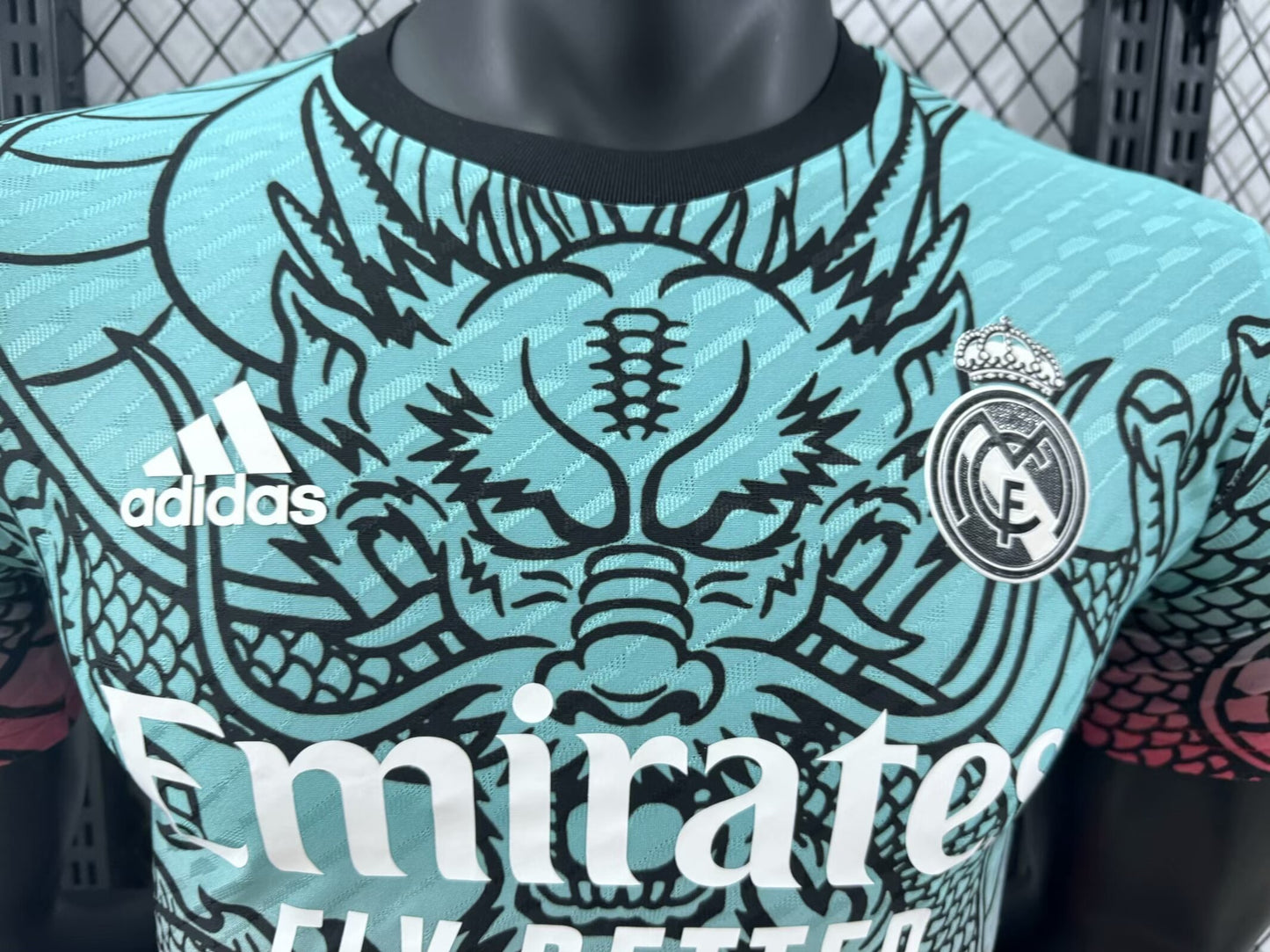 24/25 Real Madrid Colorful Dragon Pattern jersey