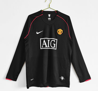 2007/08 Manchester United away long sleeved jersey