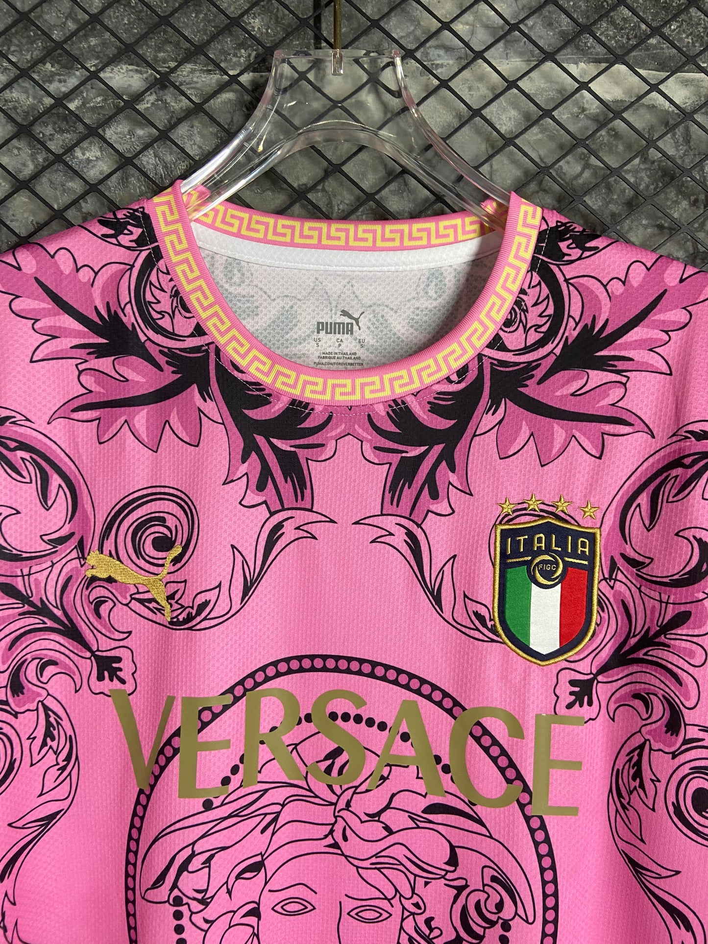 23/24 Italian Versace jersey pink