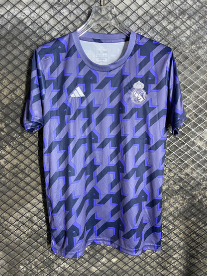 23/24 Real Madrid Purple Shadow Navy training jersey