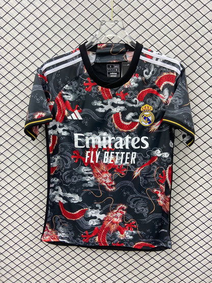 24/25 Real Madrid Colorful Red Dragon Special jersey